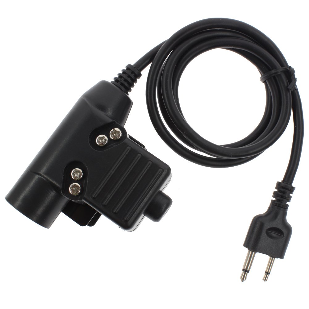 Amazon | KENMAXタクティカルヘッドセットwith PTT Push to Talk屋外軍